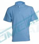 Polokošile GILDAN PIQUE s krátkým rukávem, sv.modrá