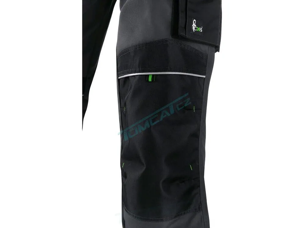 Kalhoty s laclem SIRIUS TRISTAN, zimní, šedo- zelené