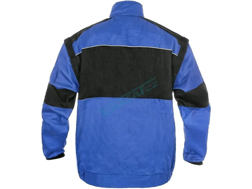 Blůza LUXY EDA zkrácená ,modro-černá