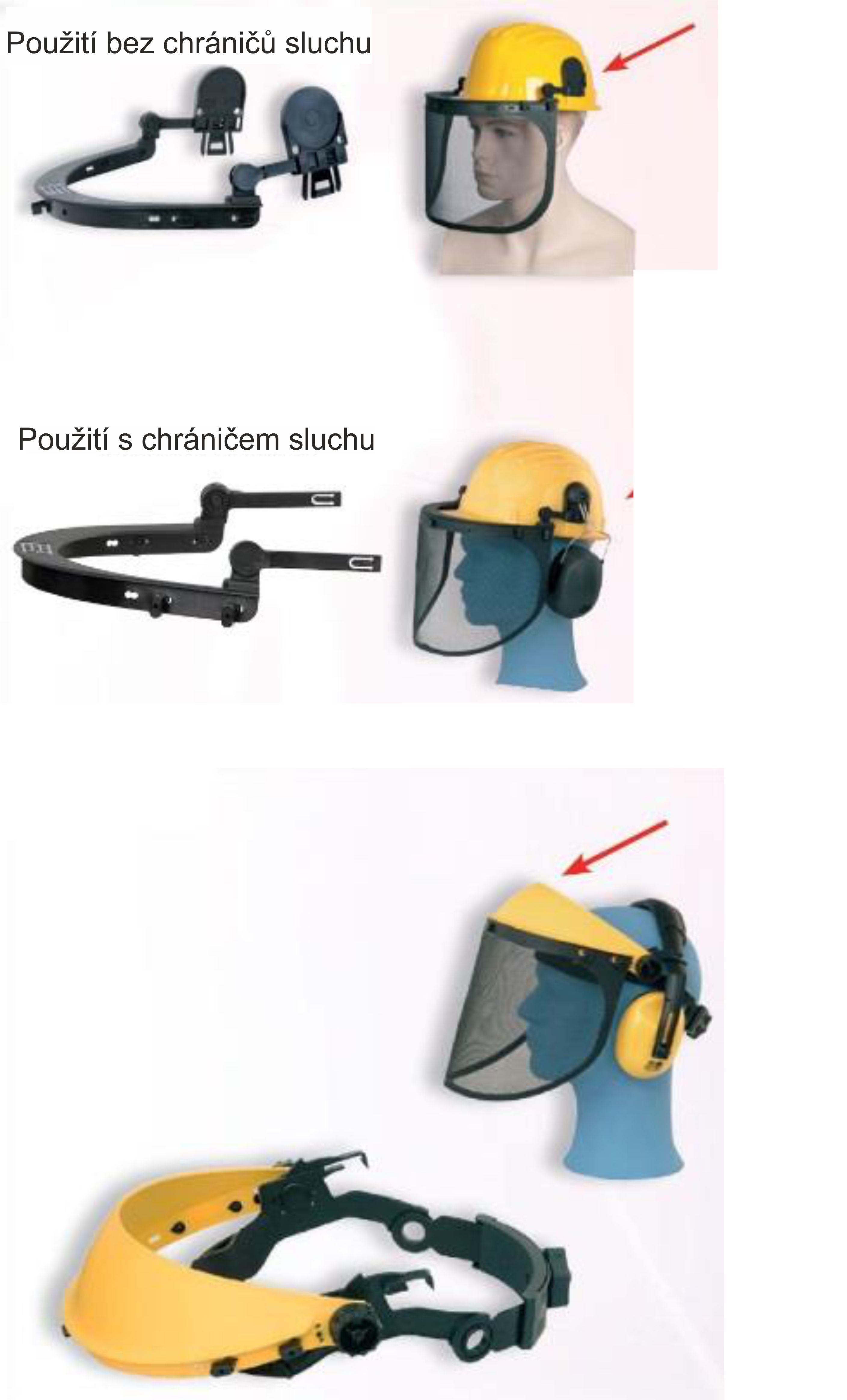 Držák štítu H867