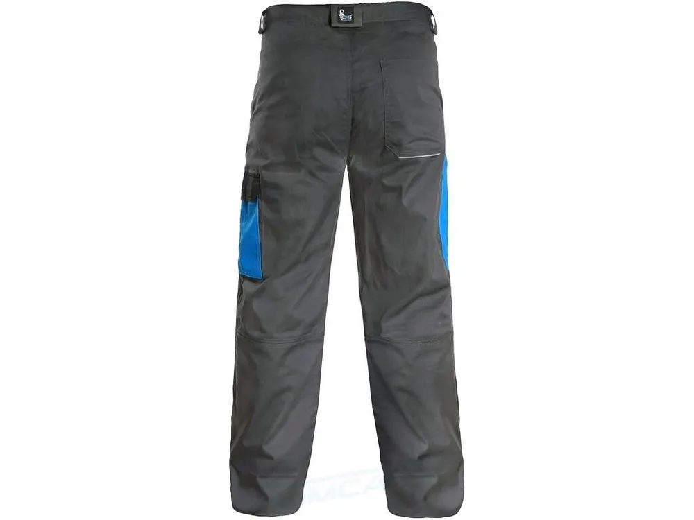 Kalhoty do pasu PHOENIX CEFEUS, zkrácené, šedo-modré 