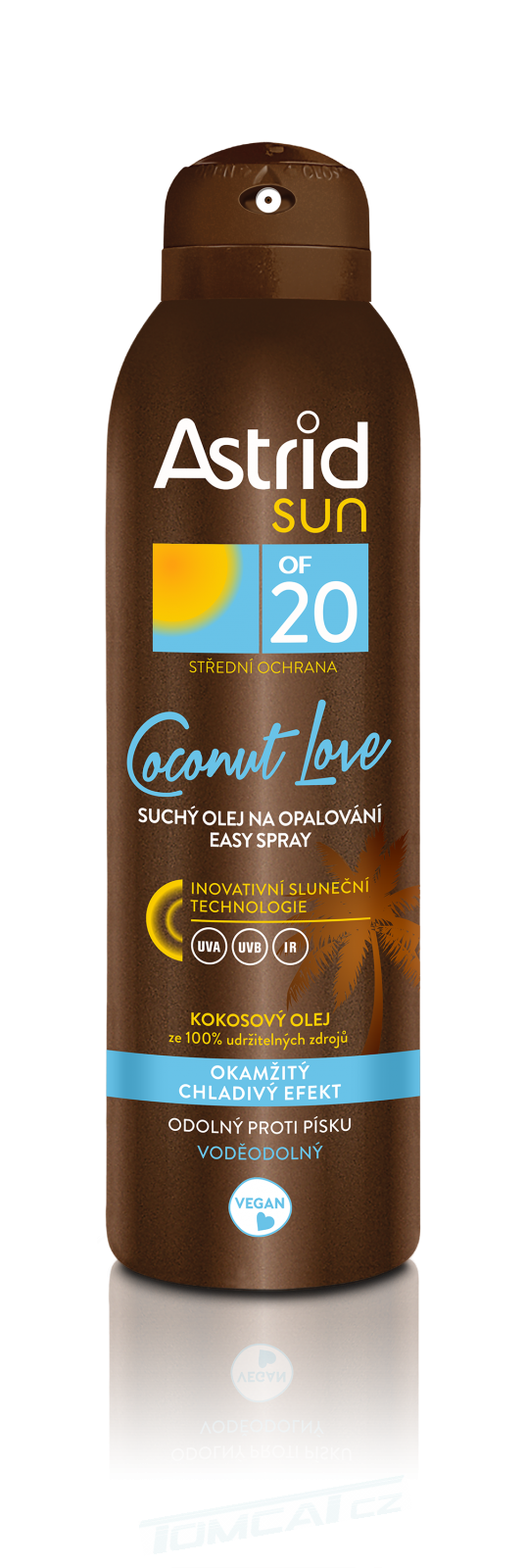 ASTRID SUN suchý olej na opalování easy spray OF 20 150 ml