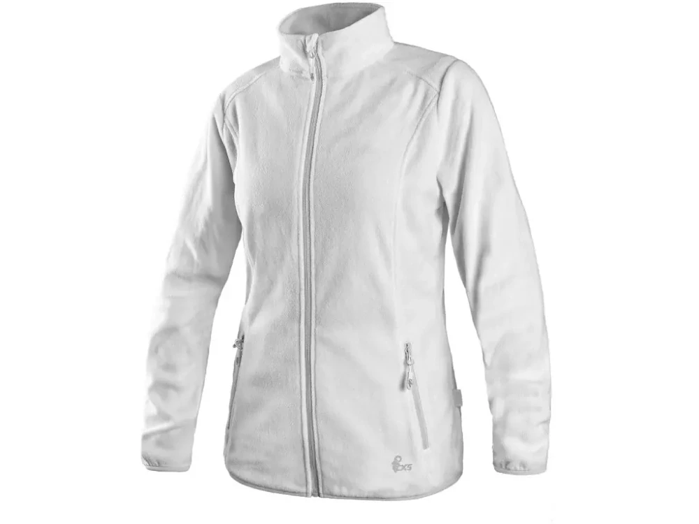 Mikina GRANBY LADY dámská, fleece, bílo - šedá