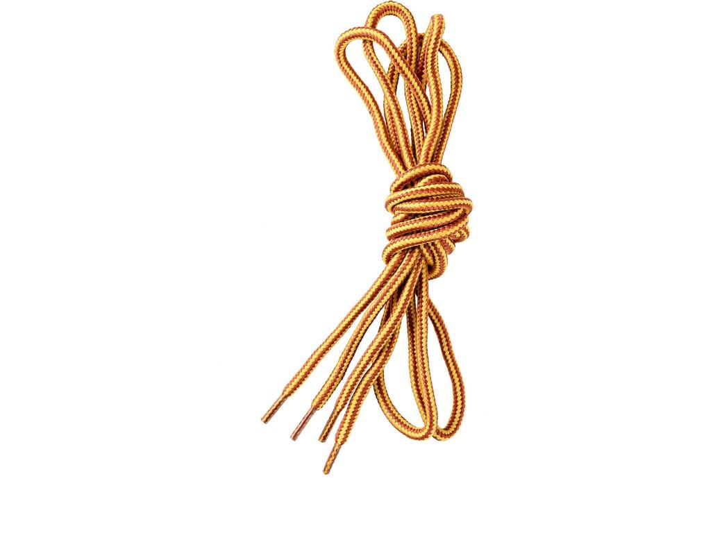 Tkaničky do obuvi kulaté 130 cm, pískové