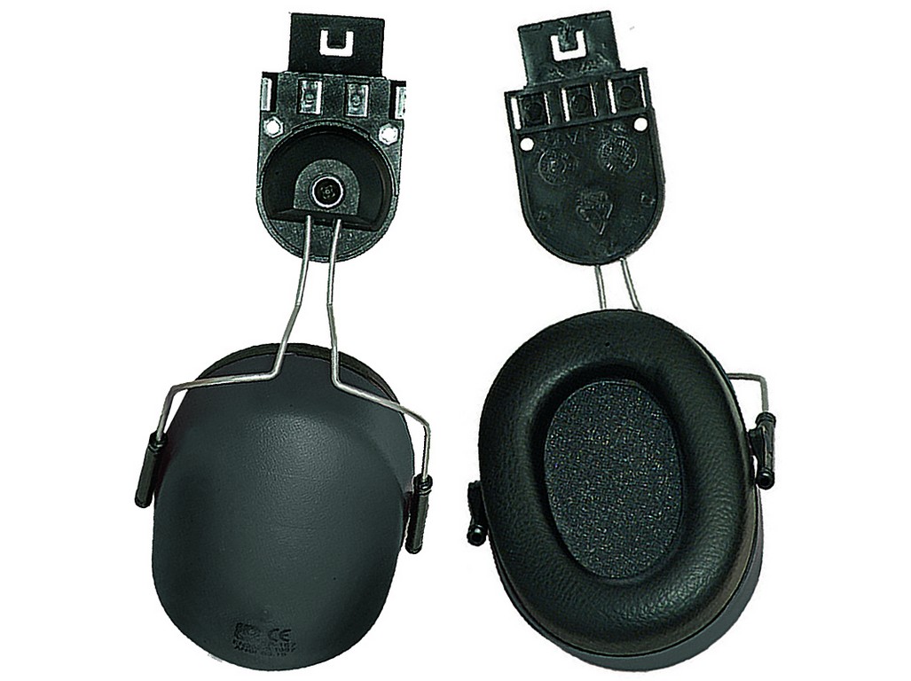 Mušlové chrániče EP167 s úchytem na přilbu