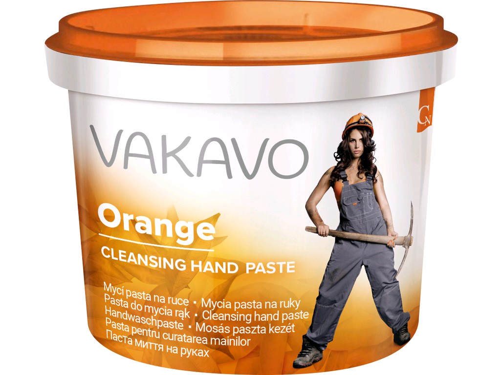 VAKAVO ORANGE 500 g mycí pasta 