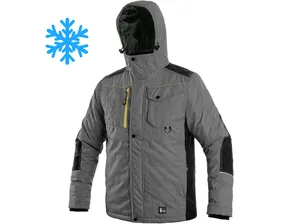 Bunda BALTIMORE zimní, pánská, šedo-černá