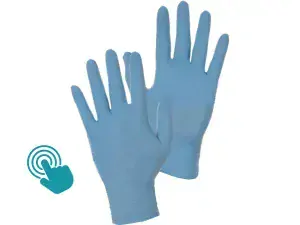 Rukavice STERN, jednorázové, nitrilové
