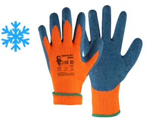 Rukavice INDUSTRY ROXY WINTER, zimní, máčené v latexu, vel. 10