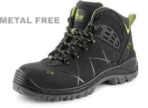 Obuv UNIVERSE METEOR S3S, kotníková,černo-zelená