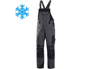 Kalhoty s laclem SIRIUS TRISTAN, zimní, šedo- zelené