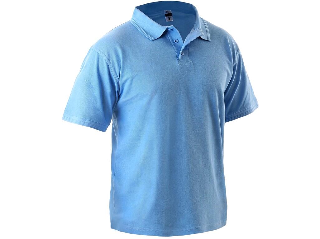 Polokošile MICHAEL s krátkým rukávem, nebesky modrá