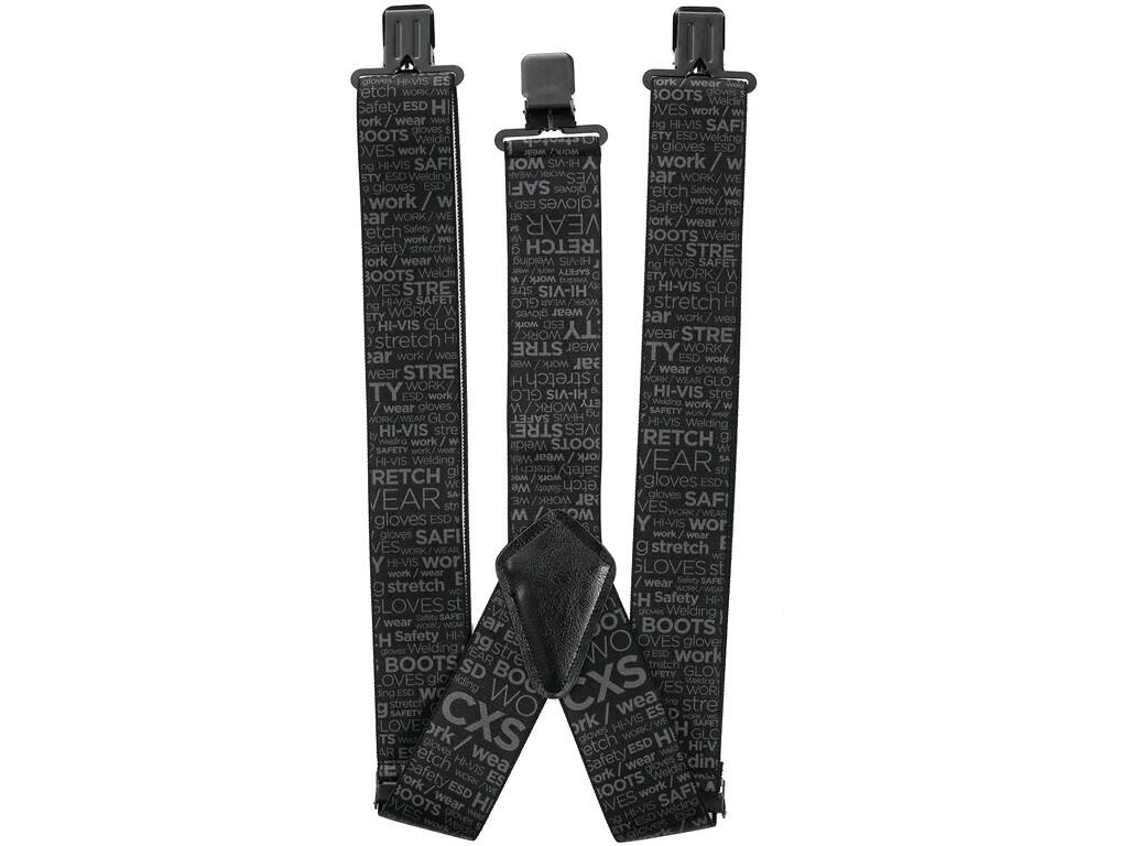 Šle DARREN, černé s potiskem  