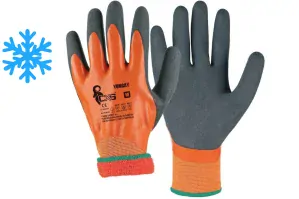 Rukavice YUNGAY zimní, máčené v latexu