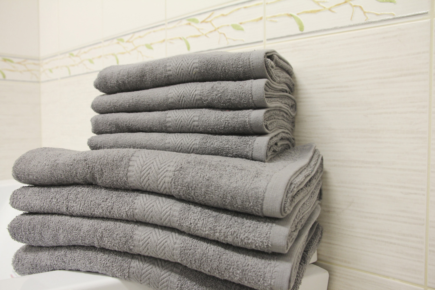 Ručník froté BOBBY TIBEX 50 x 100 cm, šedý