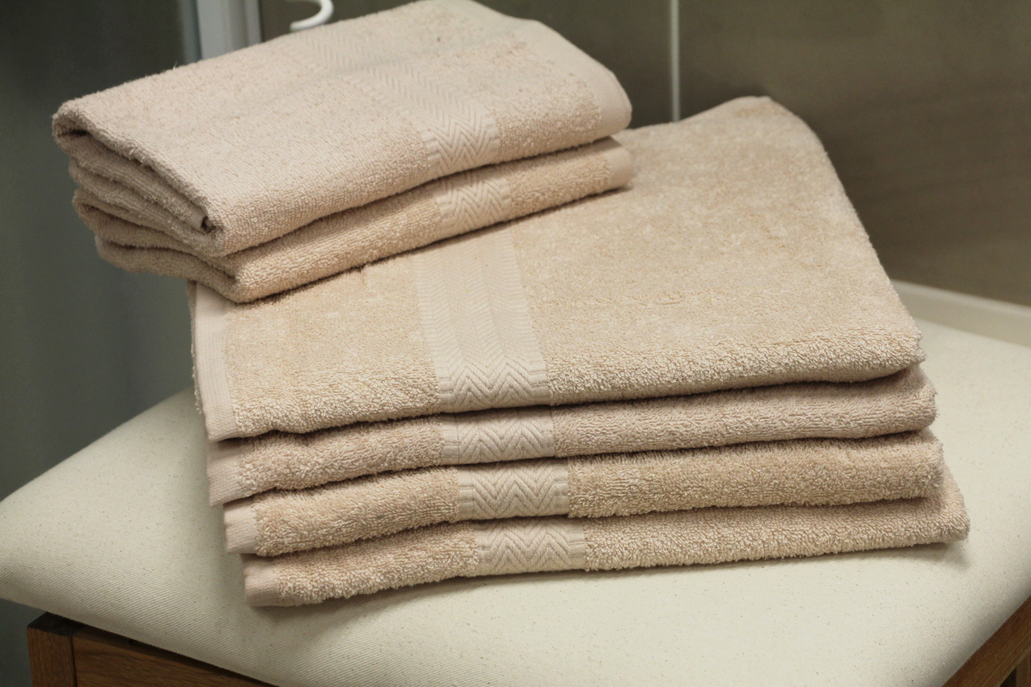 Osuška froté PAM TIBEX 70 x 140 cm, smetanová