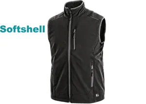 Vesta TOPEKA softshellová pánská, černá