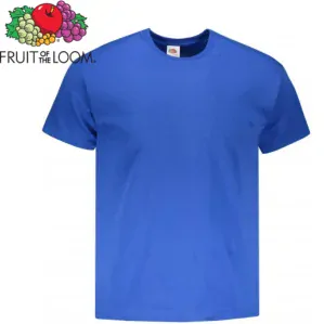 Pánské tričko Fruit of the Loom VALUEWEIGHT T,  modrá