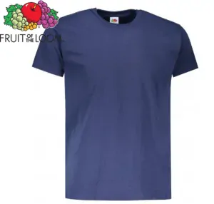 Pánské tričko Fruit of the Loom VALUEWEIGHT T,  tmavě modrá