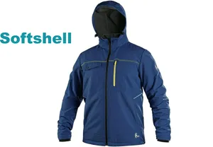 Bunda STRETCH softshellová, pánská, tmavě modrá
