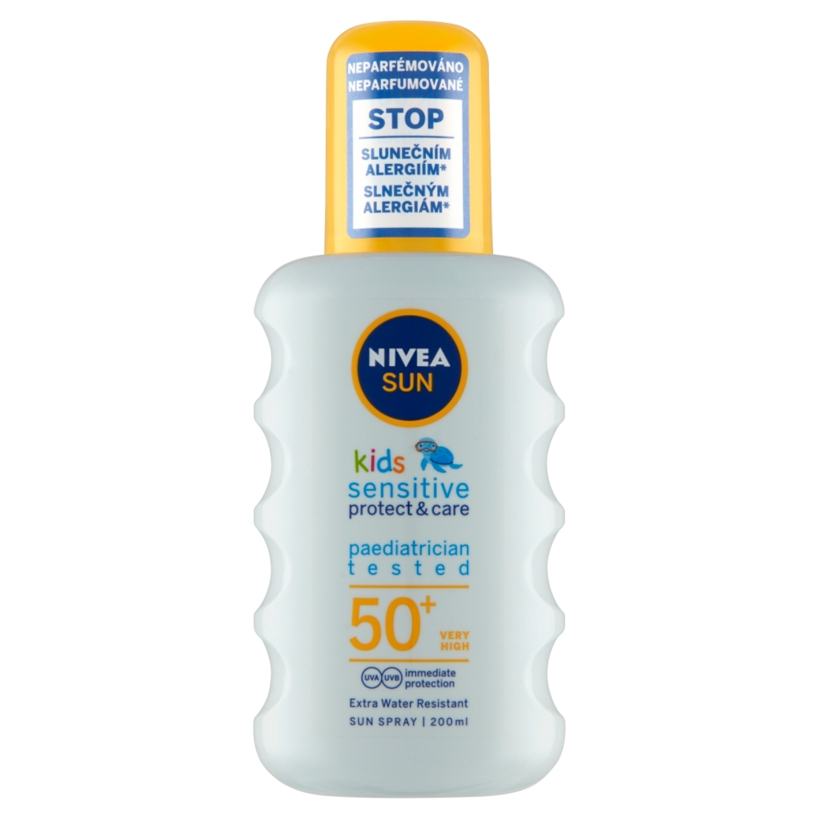 NIVEA SUN Sensitive dětský sprej na opal. F50+ 200 ml