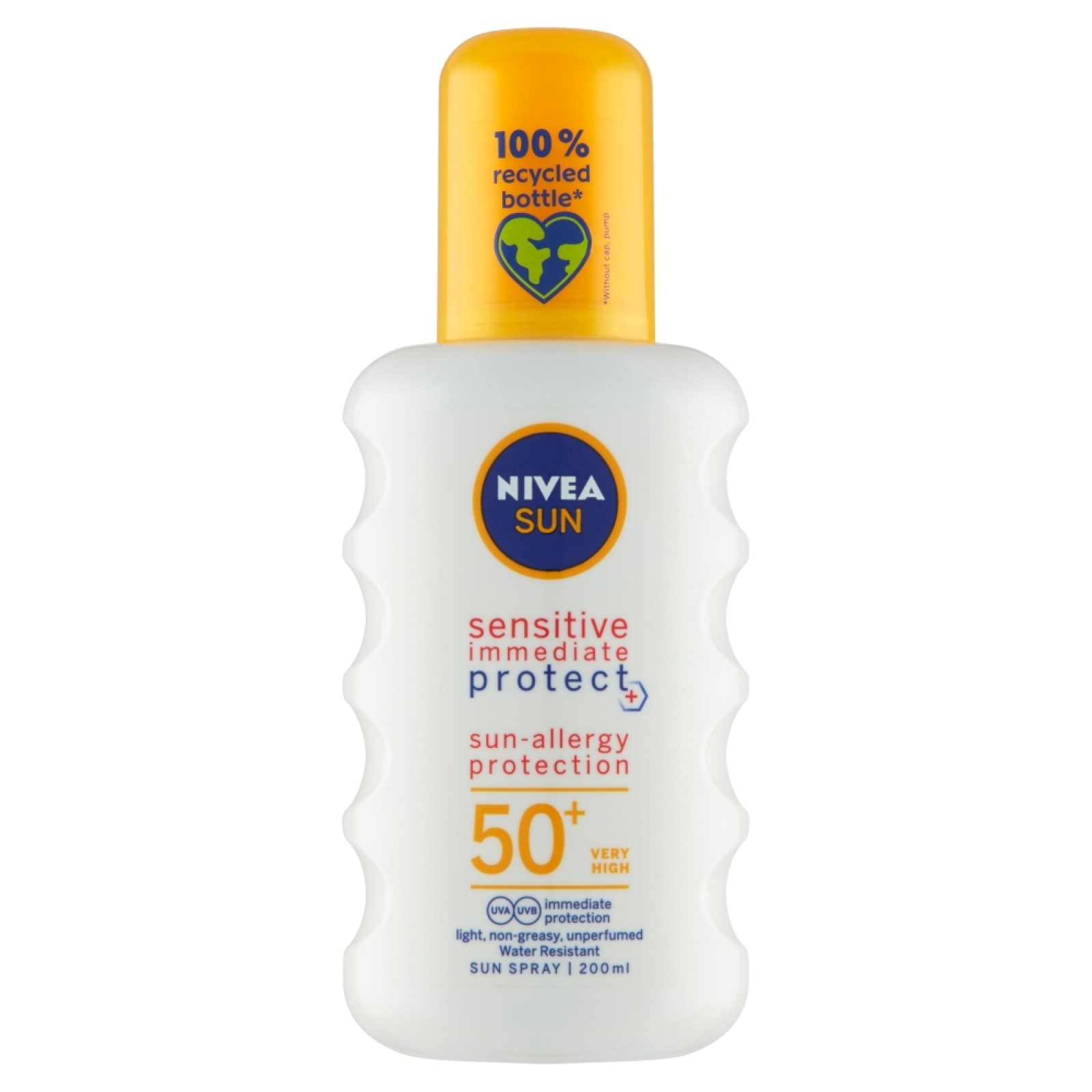 NIVEA SUN Sensitive sprej na opalování F50+ 200 ml