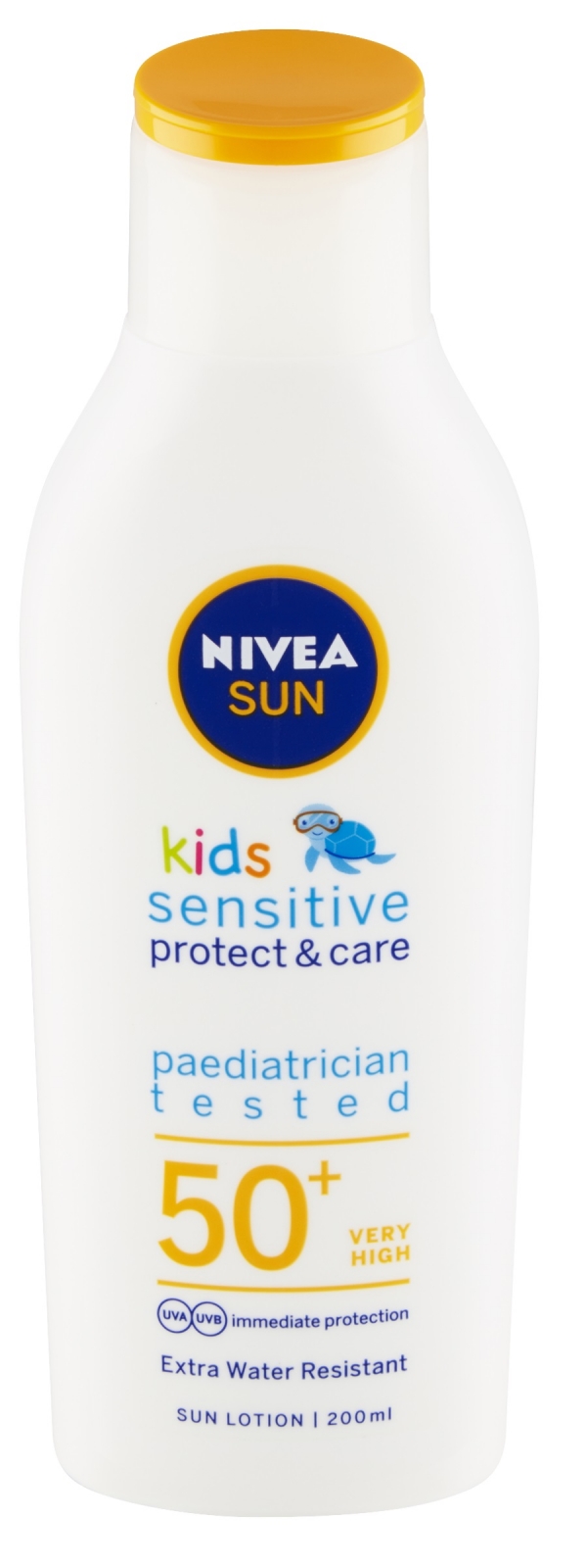 NIVEA SUN Sensitive dětské mléko na opalování F50+ 200 ml