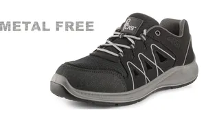 Obuv TEXLINE SAVA S1P polobotka, šedo-černá