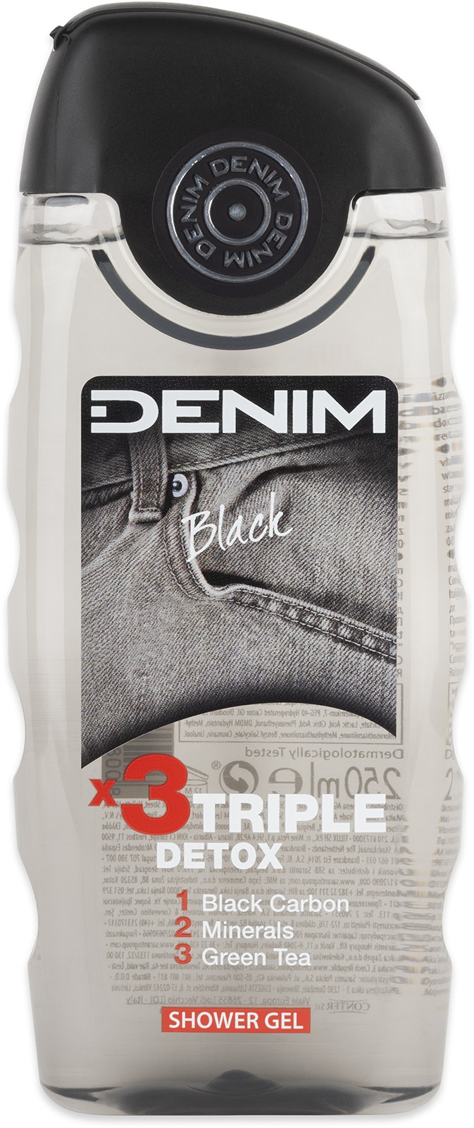 Sprchový gel DENIM Black 250 ml