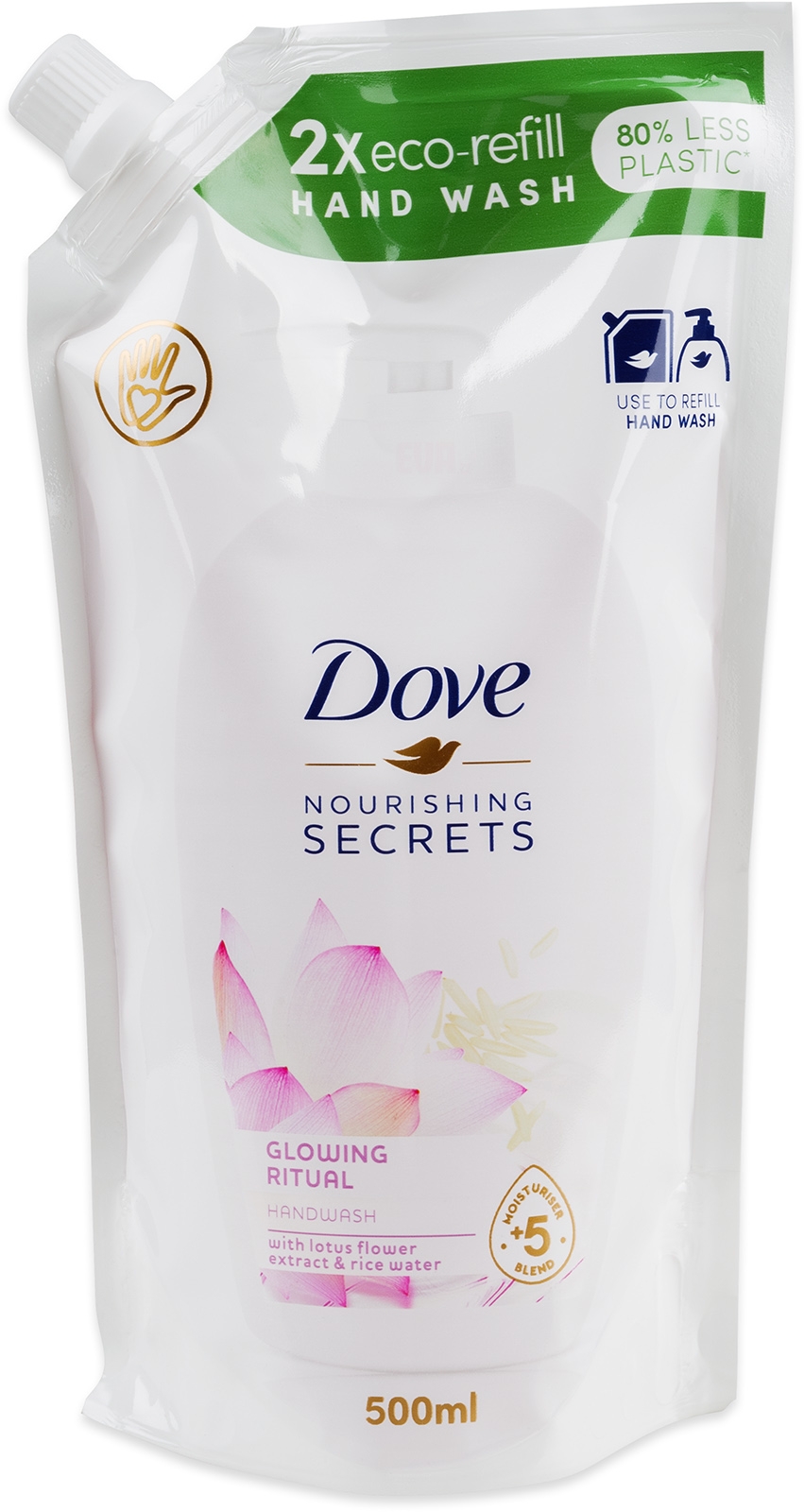 DOVE mýdlo tekuté Glowing Ritual náplň 500 ml