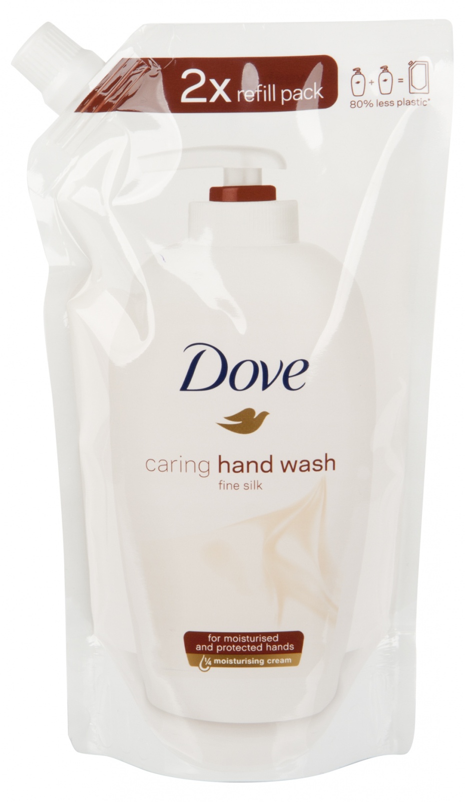 DOVE mýdlo tekuté Silk náplň 500 ml