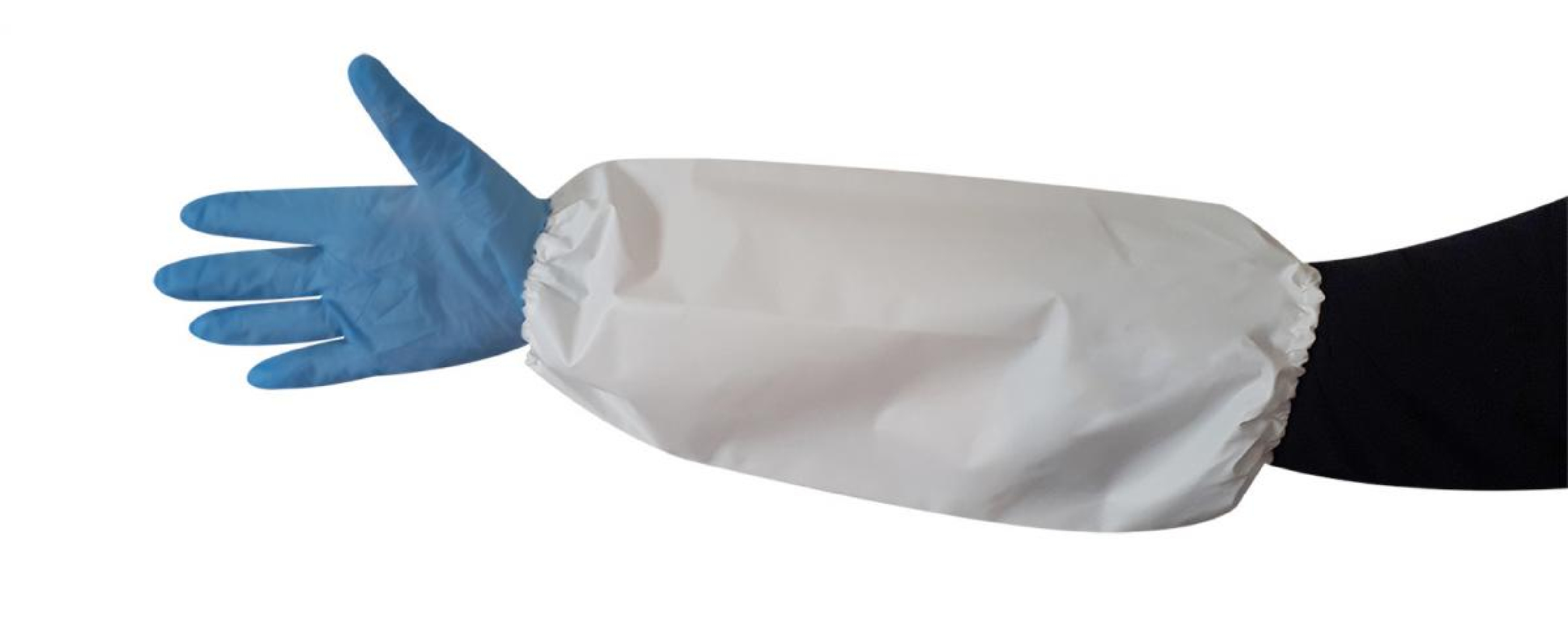 Rukávník návlek na paži PES + PVC/PUR bílá