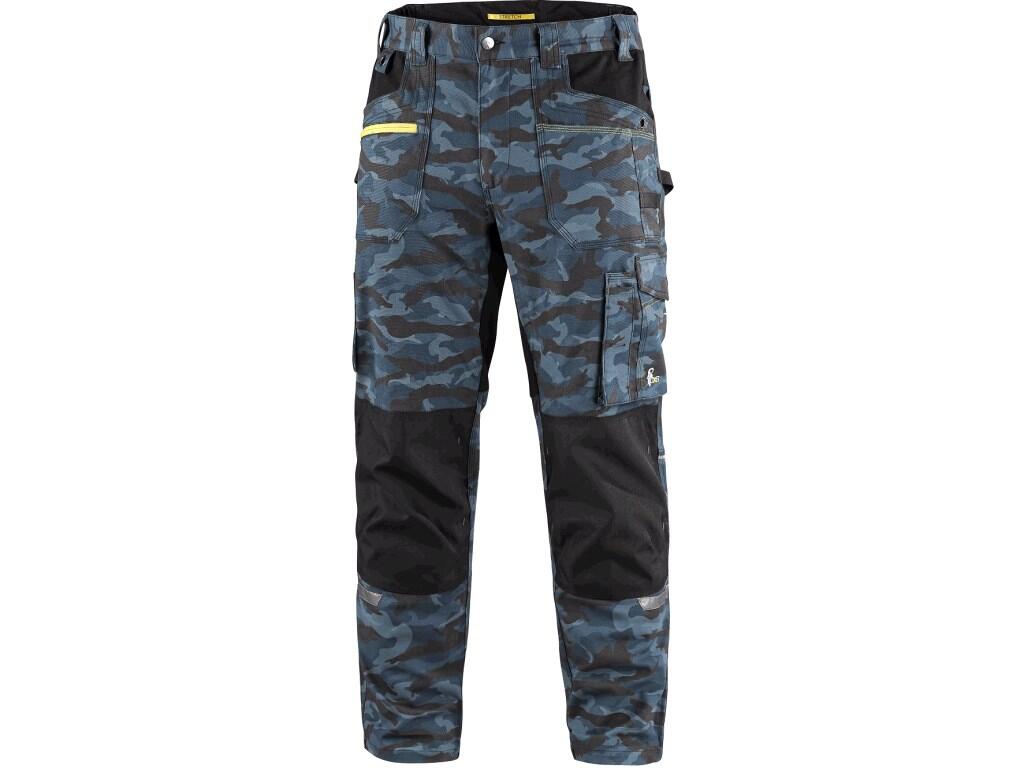 Kalhoty do pasu STRETCH pánské, maskáčové