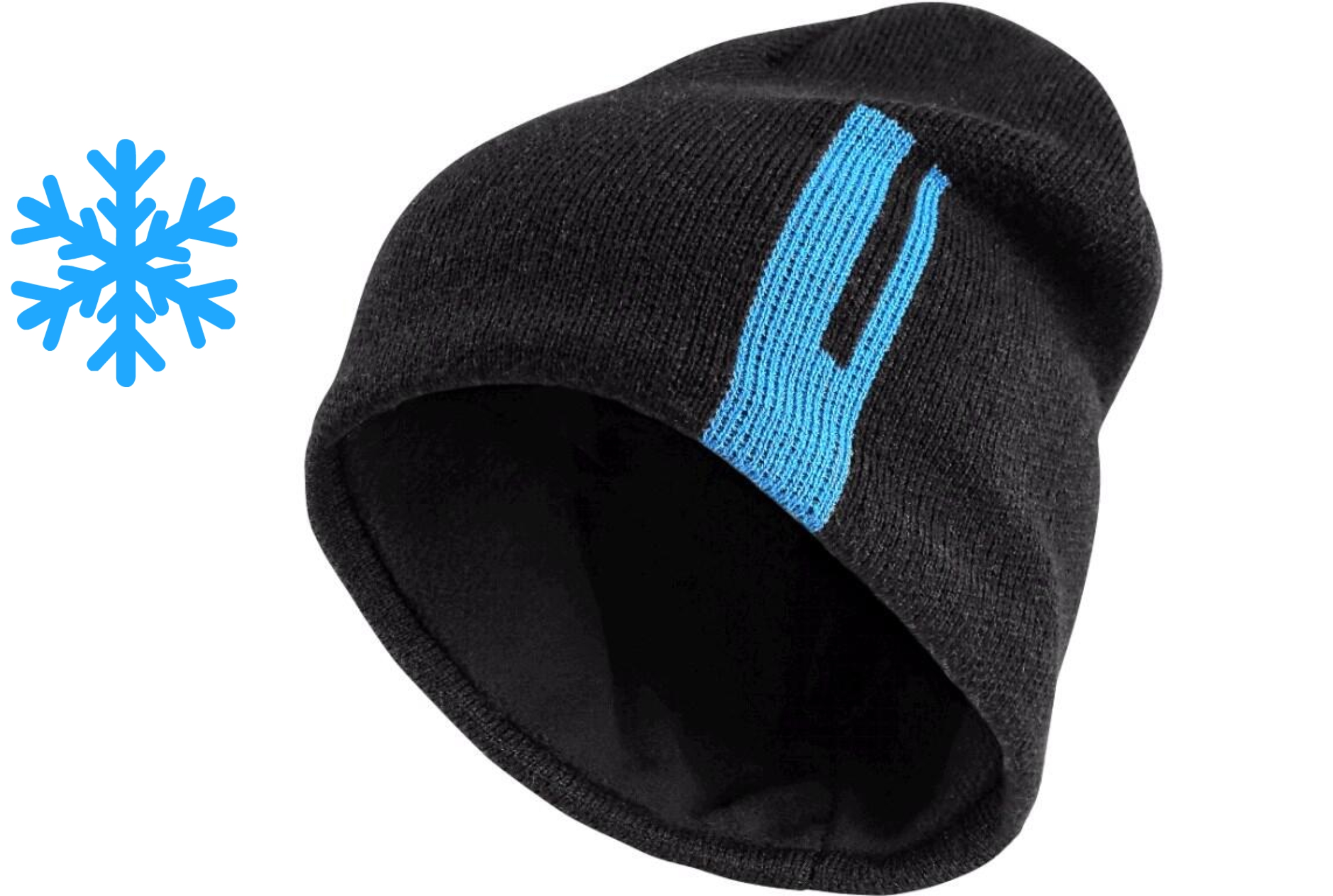 Čepice LOKI, černo-modrá