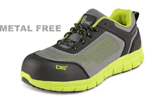 Obuv LAND FALSTER S1P polbotka, černo-zelená 