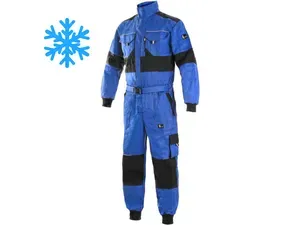 Kombinéza LUXY ALASKA montérková, modro-černá, zimní,260g/m2