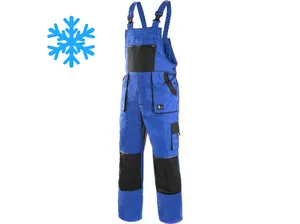 Kalhoty s laclem LUXY MARTIN, zimní modro-černé