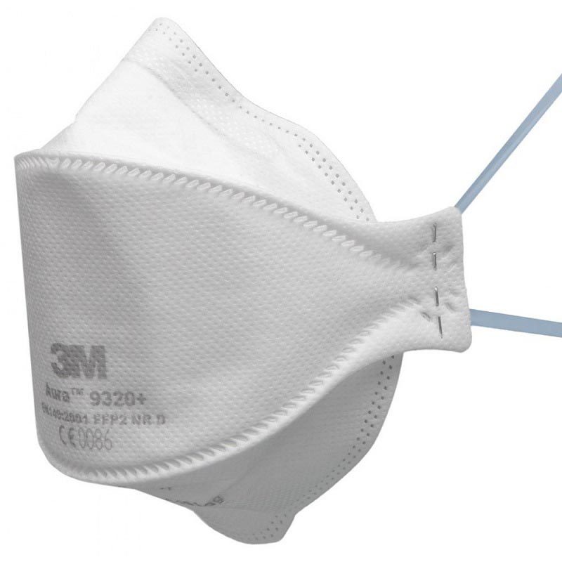 Respirátor 3M 9320+ AURA FFP2, skládací
