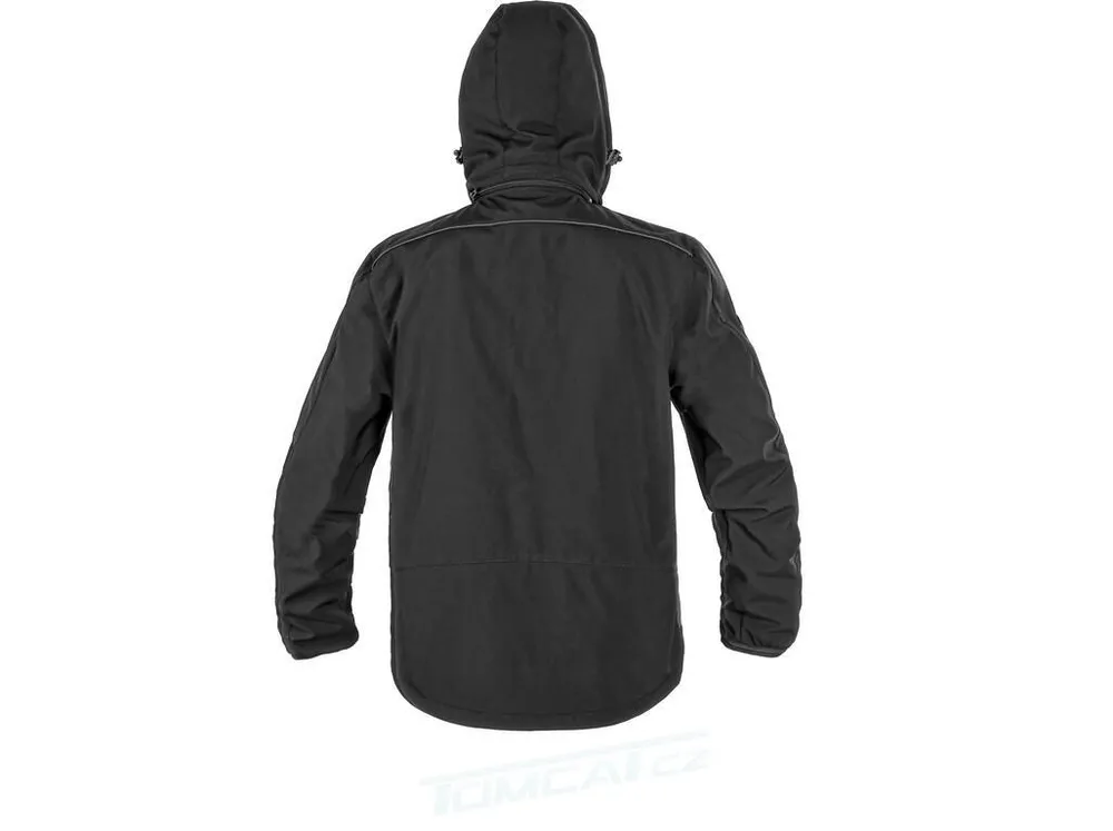 Bunda DURHAM softshellová. pánská, černá