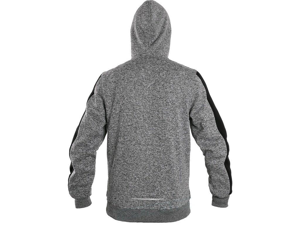 Bunda INDIANA pánská, šedo-černo-zelená