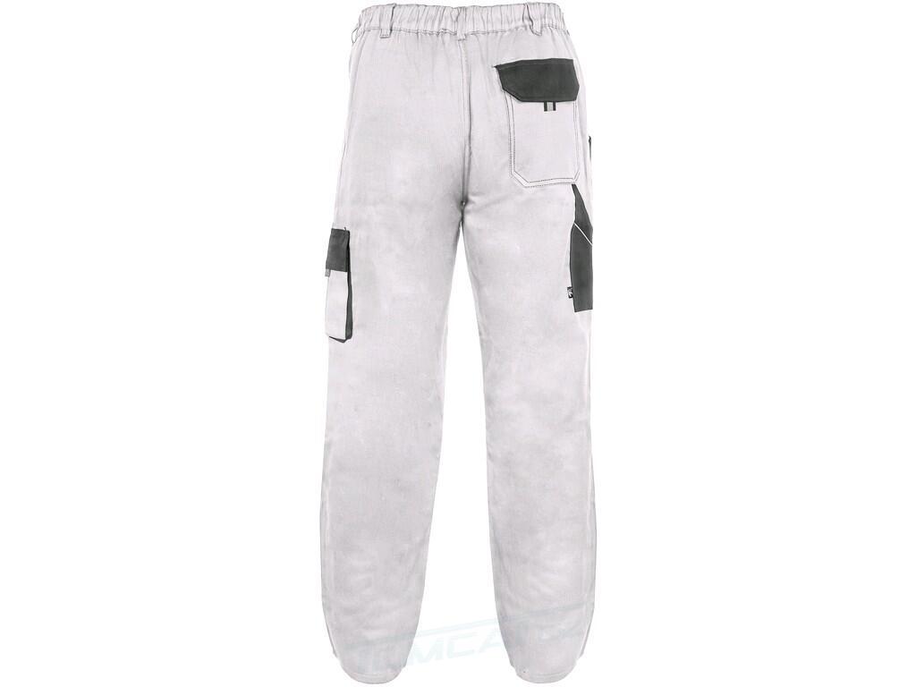Kalhoty do pasu LUXY JOSEF, bílo-šedé
