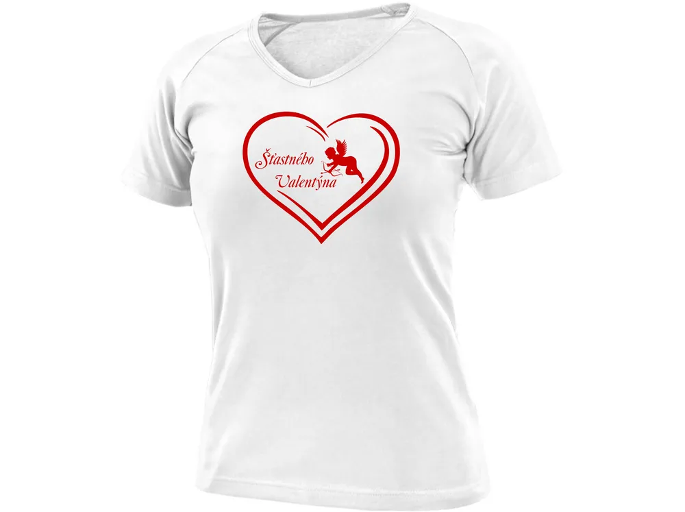 Potisk Anděl v srdci