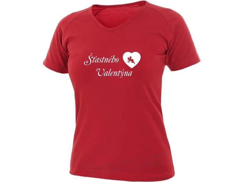 Potisk Anděl na srdci 