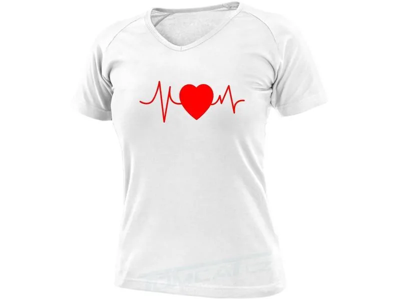 Potisk Srdce tepující 