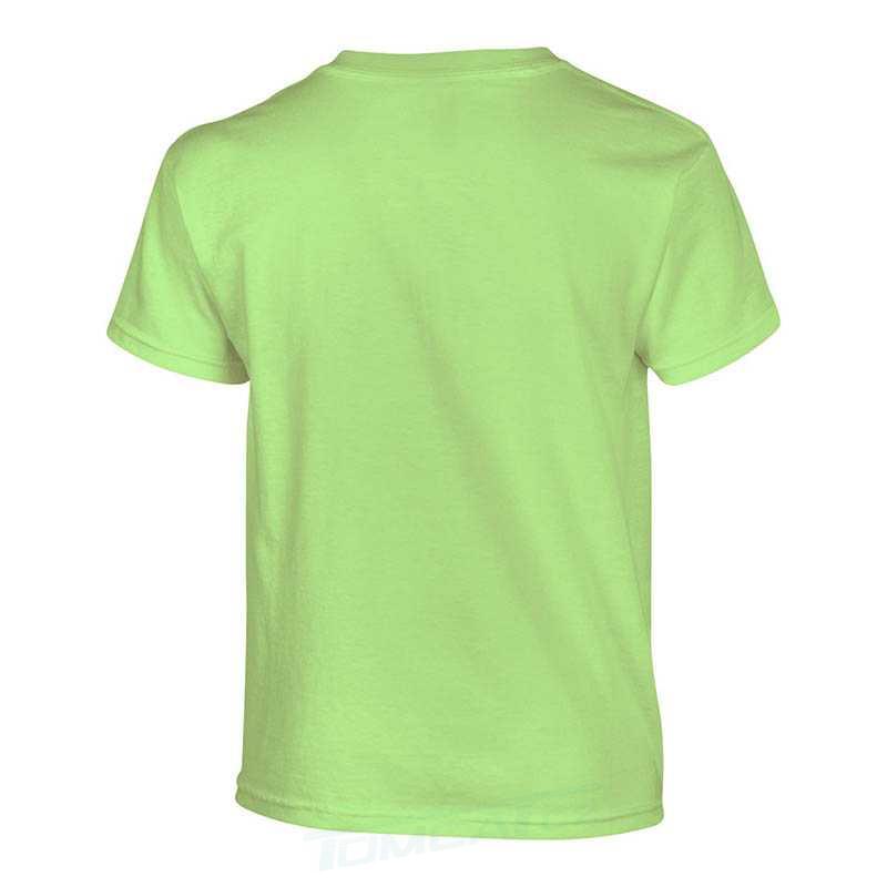 Tričko dětské  Gildan 185g, kr. rukáv, sv.zelené