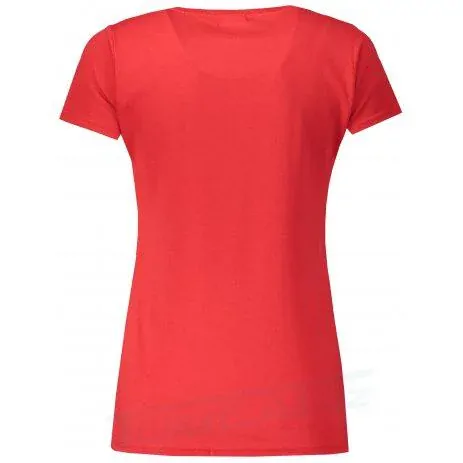 Dámské tričko Fruit of the Loom VALUEWEIGHT T, červená