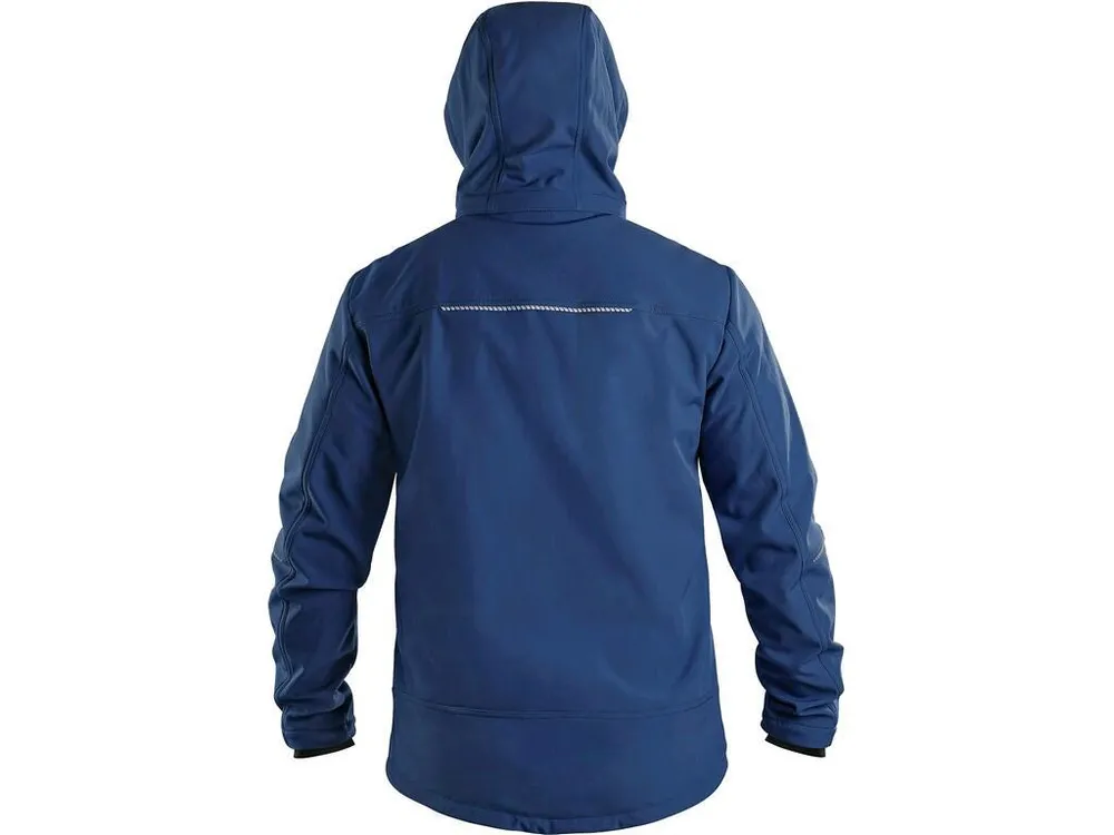 Bunda STRETCH softshellová, pánská, tmavě modrá