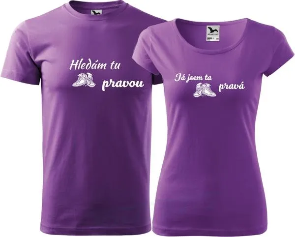 Potisk Hledám tu pravou NEG 