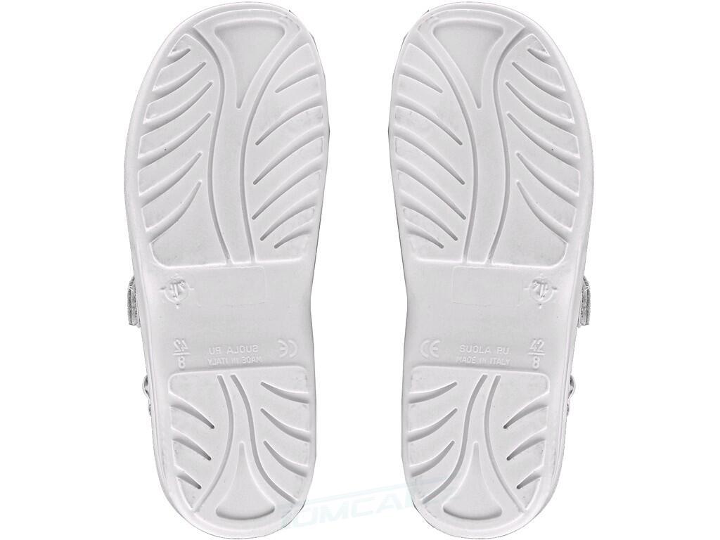 Obuv WHITE MIKA sandál, bílý