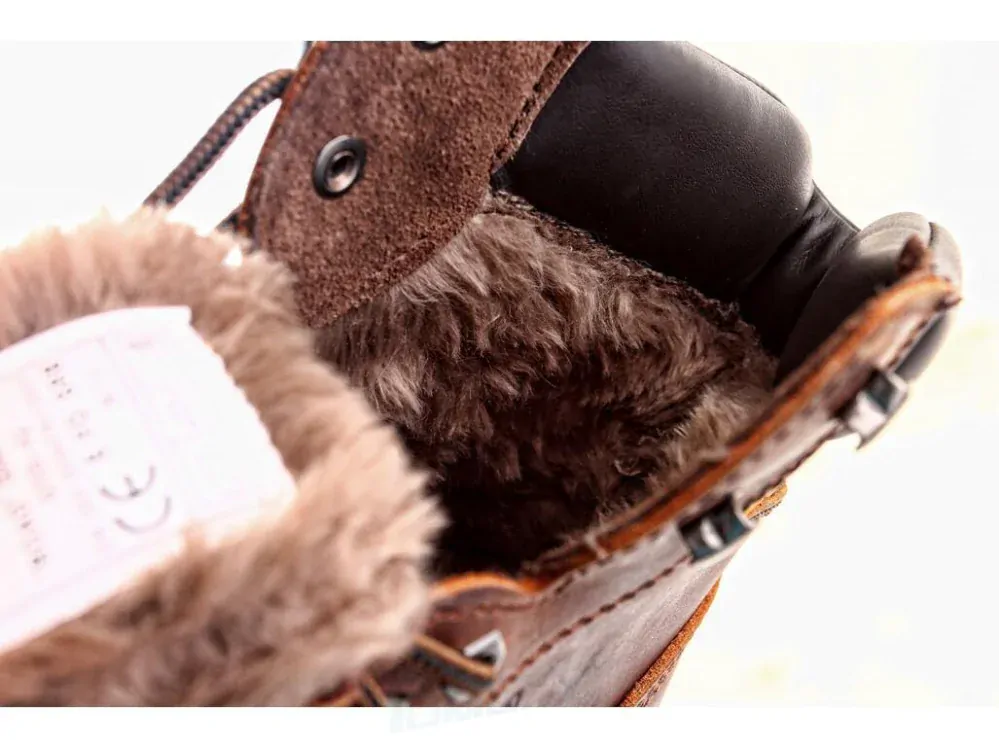 Obuv ROAD GRAND WINTER kotníková, zimní, hnědá